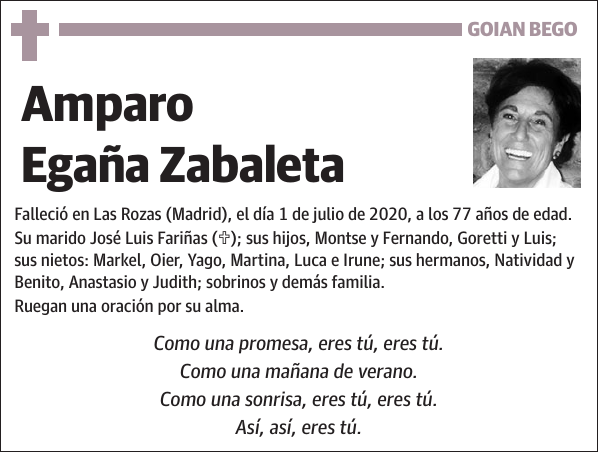 Amparo Egaña Zabaleta