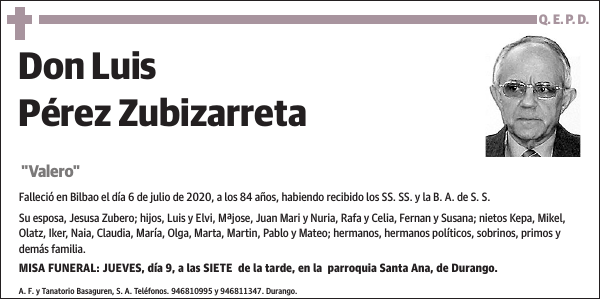 Luis Pérez Zubizarreta