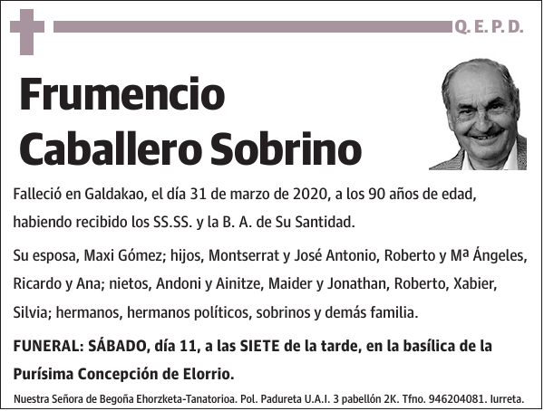 Frumencio Caballero Sobrino