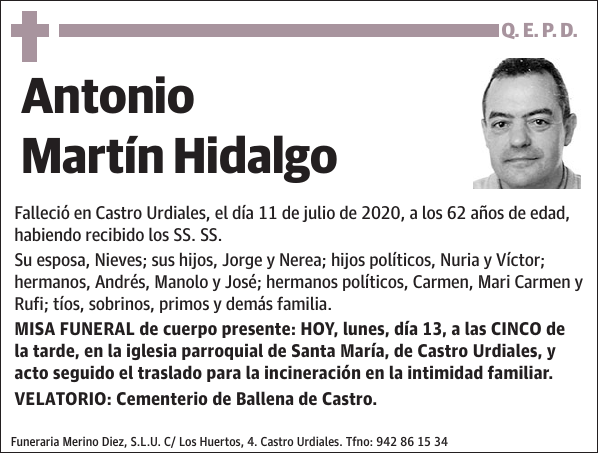 Antonio Martín Hidalgo