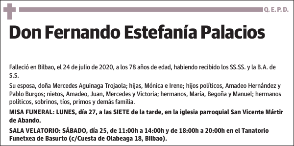 Fernando Estefanía Palacios