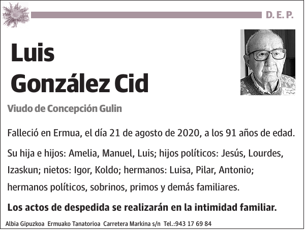 Luis González Cid