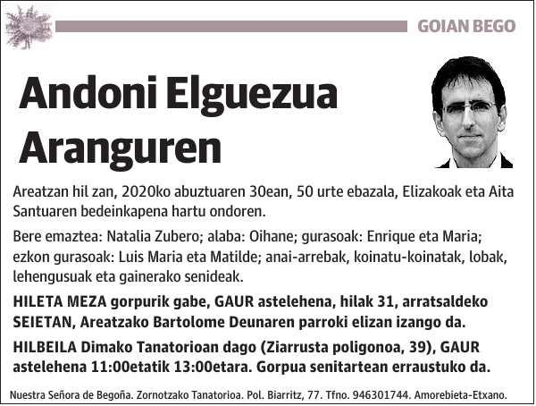Andoni Elguezua Aranguren