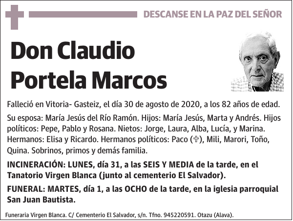 Claudio Portela Marcos