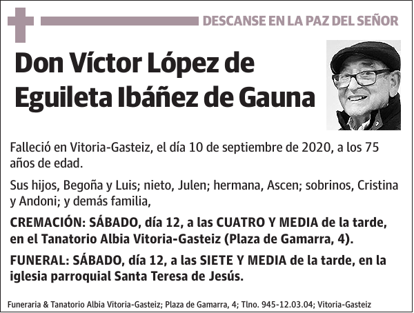 Víctor López de Eguileta Ibáñez de Gauna