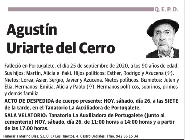 Agustín Uriarte del Cerro