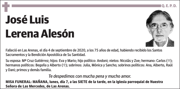 José Luis Lerena Alesón