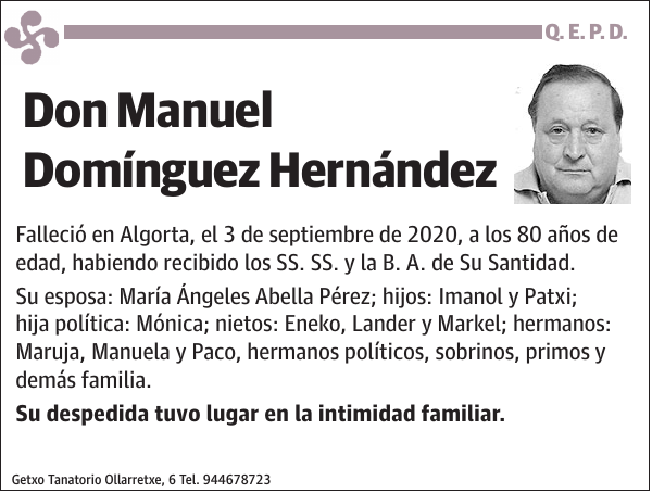 Manuel Domínguez Hernández