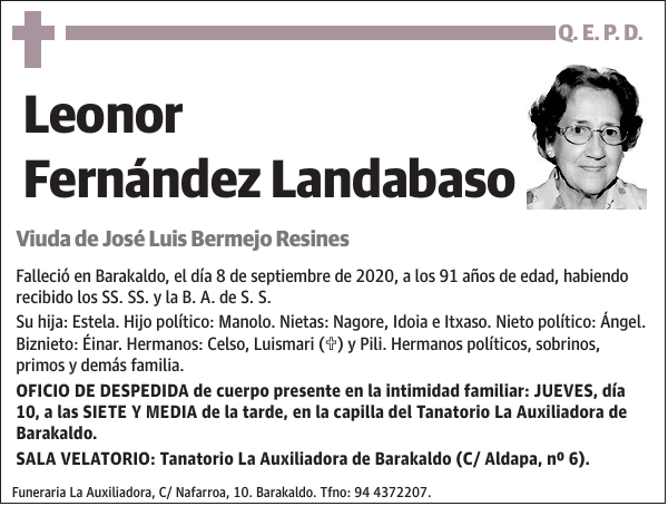 Leonor Fernández Landabaso