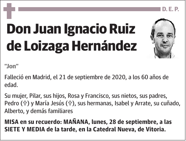 Juan Ignacio Ruiz de Loizaga Hernández
