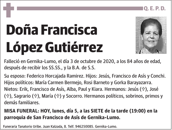 Francisca López Gutiérrez
