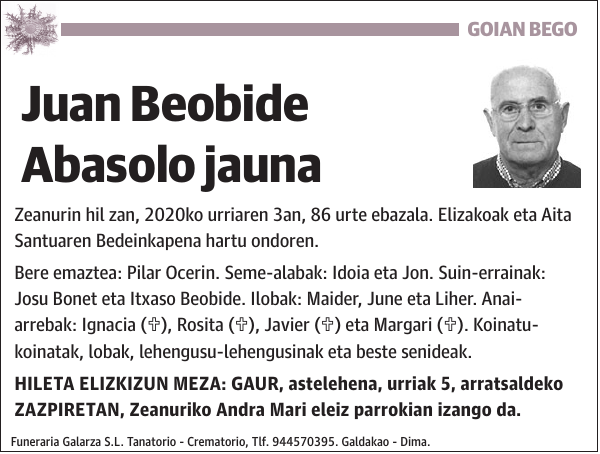 Juan Beobide Abasolo