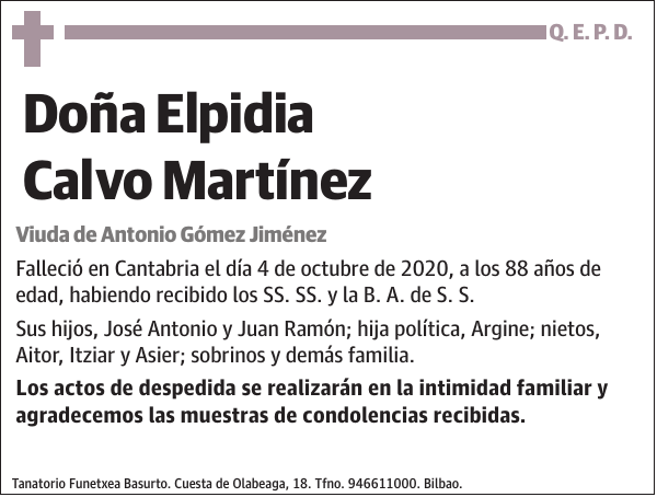 Elpidia Calvo Martínez