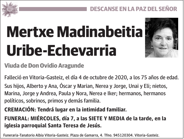 Mertxe Madinabeitia Uribe-Echevarria