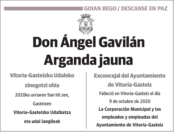 Ángel Gavilán Arganda