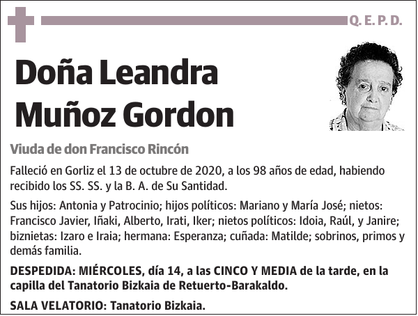 Leandra Muñoz Gordon