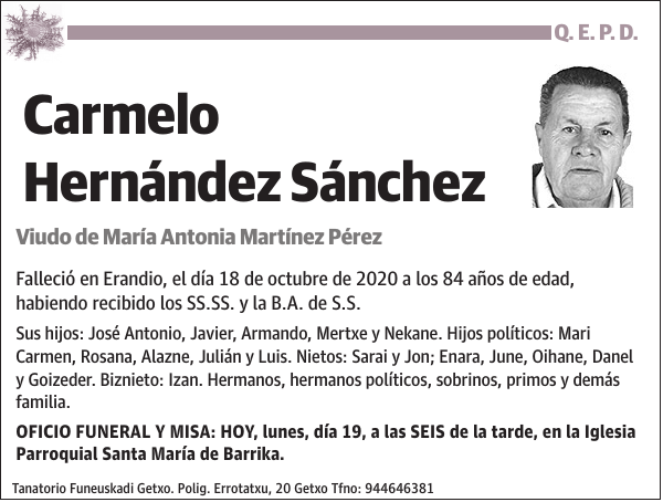 Carmelo Hernández Sánchez