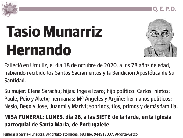 Tasio Munarriz Hernando