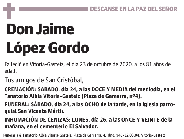 Jaime López Gordo