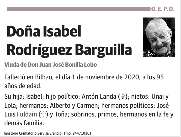 Isabel Rodríguez Barguilla