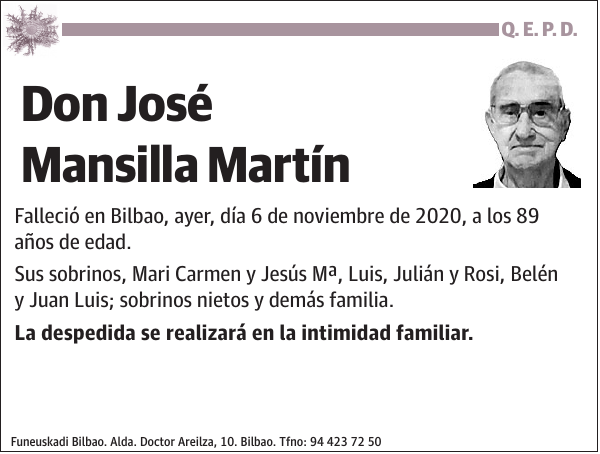 José Mansilla Martín