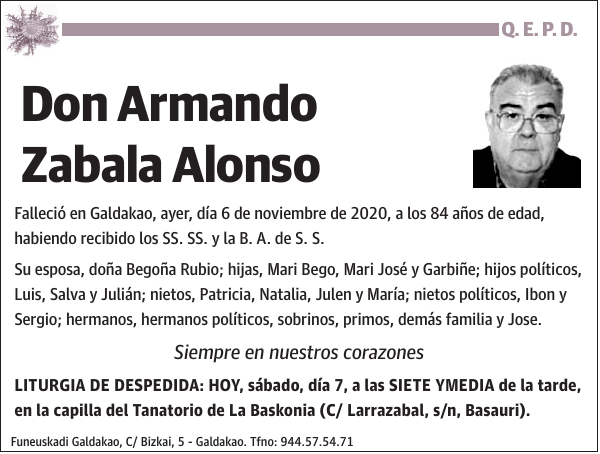 Armando Zabala Alonso