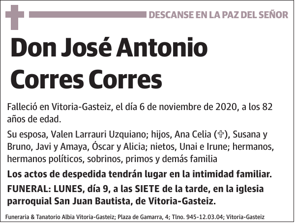 José Antonio Corres Corres