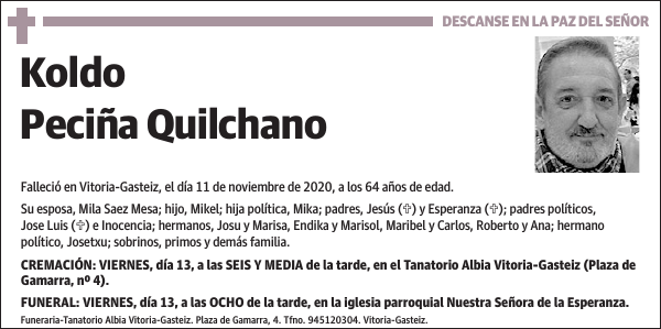 Koldo Peciña Quilchano
