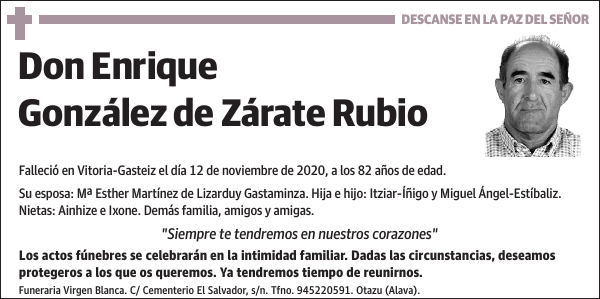 Enrique González de Zárate Rubio