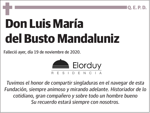Luis María del Busto Mandaluniz