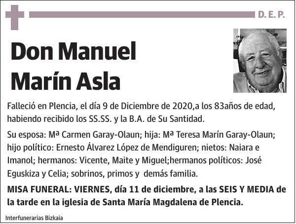 Manuel Marín Asla