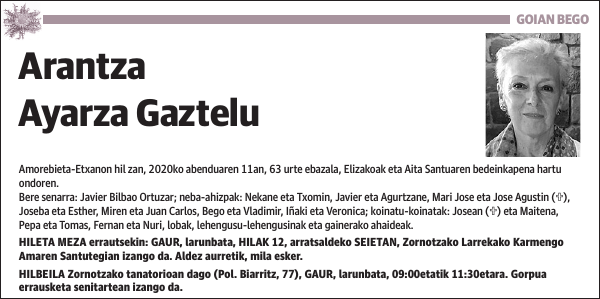 Arantza Ayarza Gaztelu