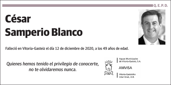 César Samperio Blanco
