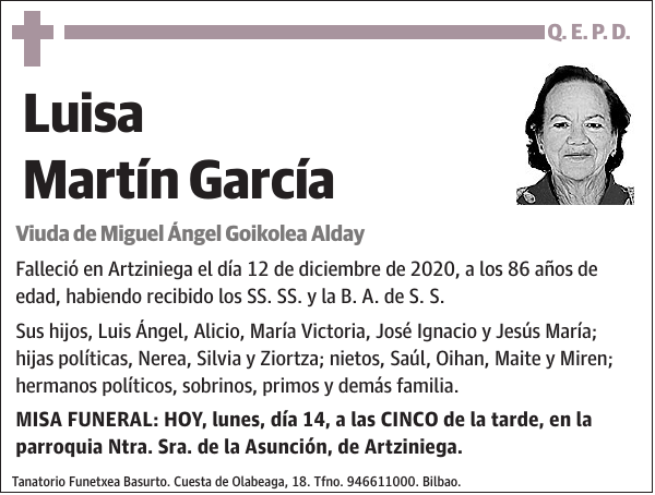 Luisa Martín García