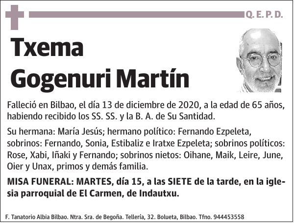 Txema Gogenuri Martín
