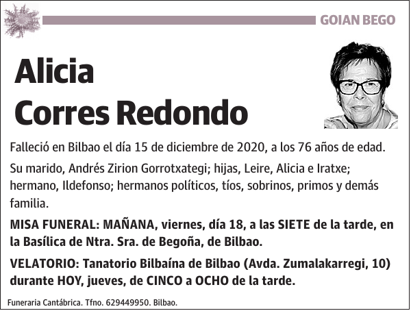 Alicia Corres Redondo