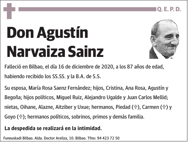 Agustín Narvaiza Sainz