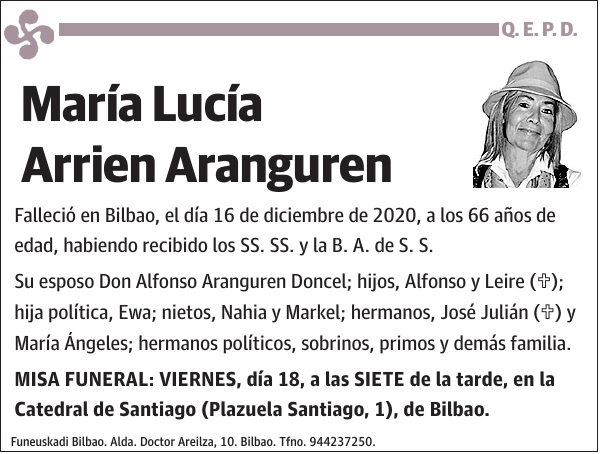 María Lucía Arrien Aranguren