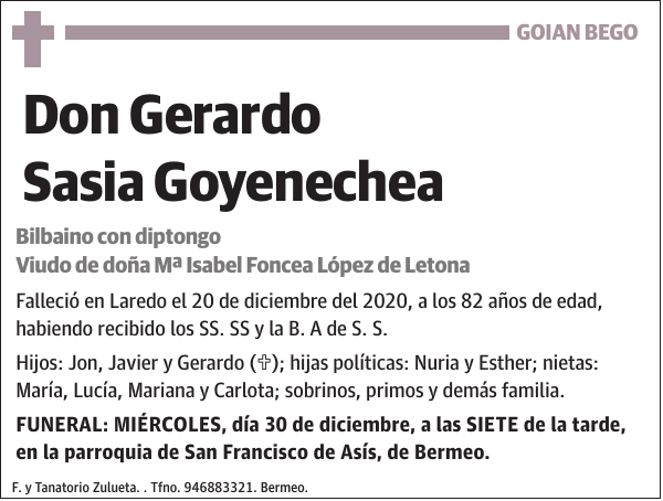 Gerardo Sasia Goyenechea