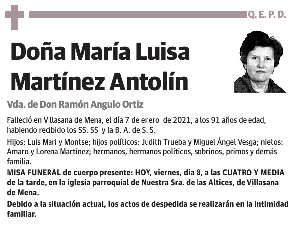 María Luisa Martínez Antolín