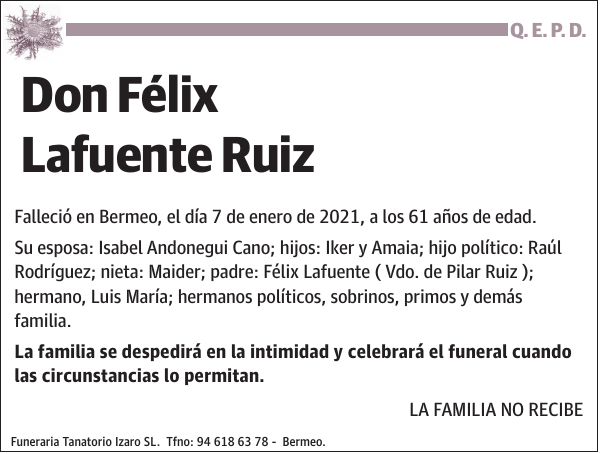 Félix Lafuente Ruiz