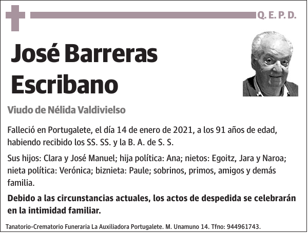 José Barreras Escribano