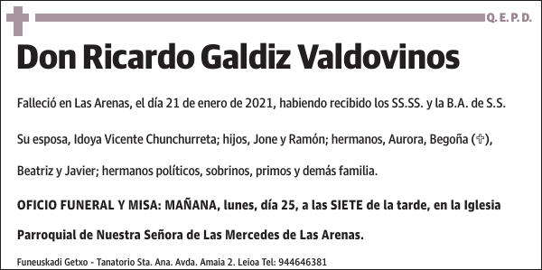 Ricardo Galdiz Valdovinos