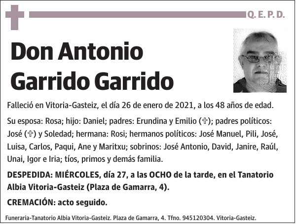 Antonio Garrido Garrido
