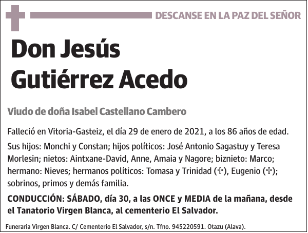 Jesús Gutiérrez Acedo