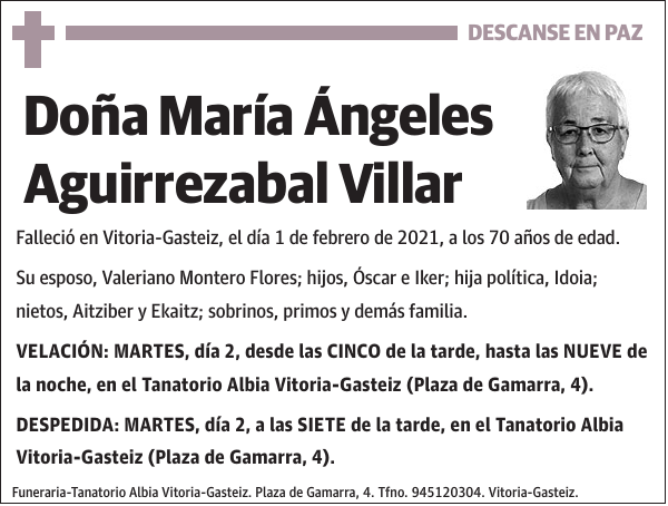 María Ángeles Aguirrezabal Villar
