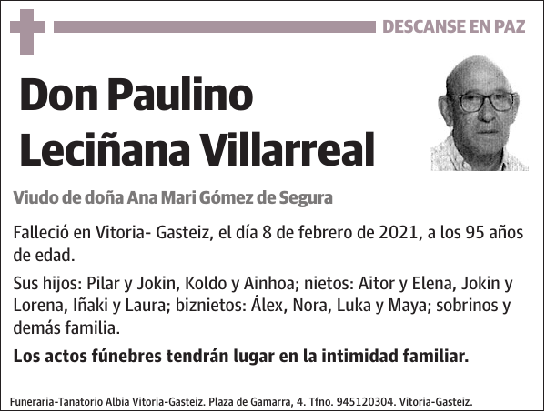 Paulino Leciñana Villarreal