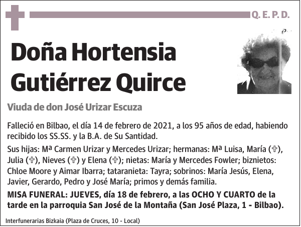 Hortensia Gutiérrez Quirce