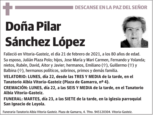 Pilar Sánchez López