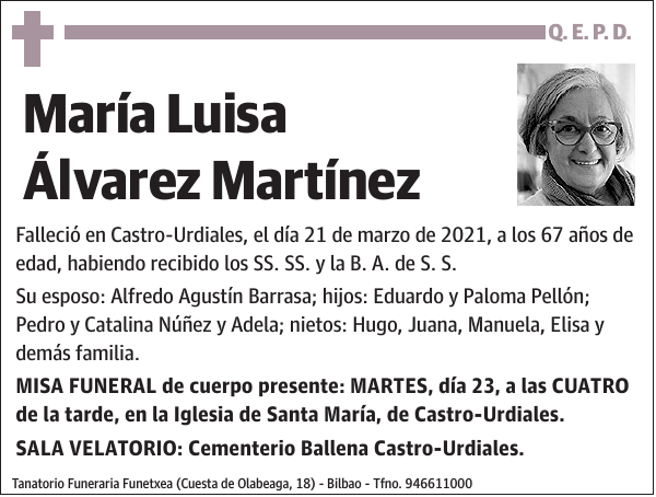 María Luisa Álvarez Martínez